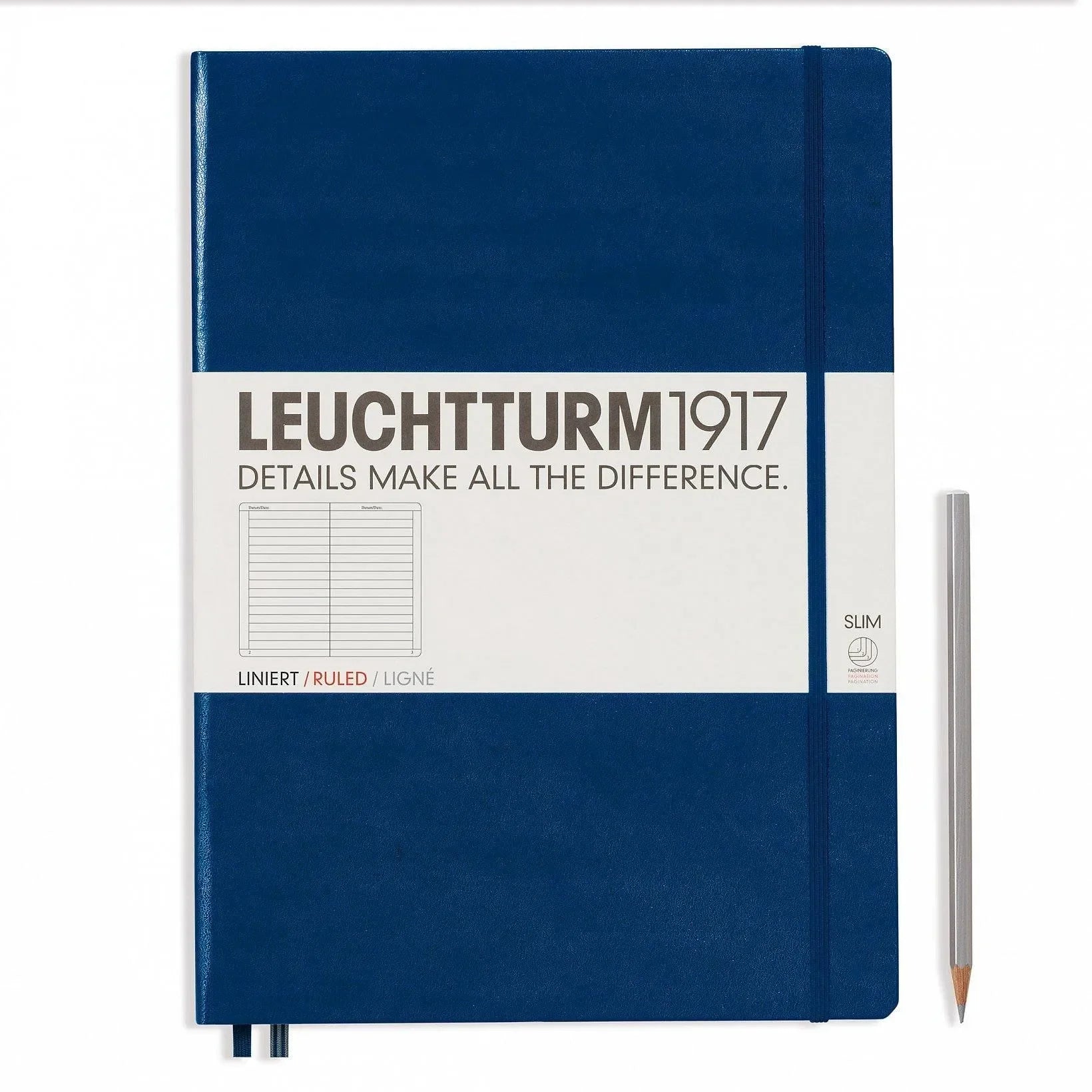 Leuchtturm1917 Master Slim Ruled Hardcover Notebook - Laywine's