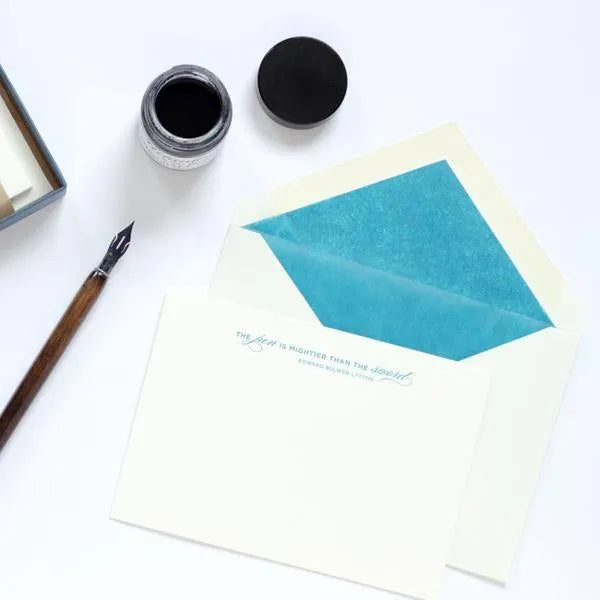 Meticulous Ink The Pen is Mightier Correspondence Cards - Laywine's
