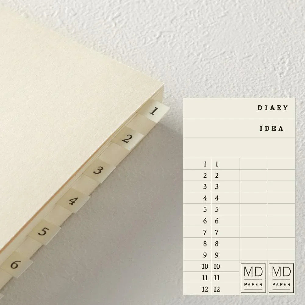 Midori MD A5 Notebook Journal Codex 1 Day per Page - Laywine's