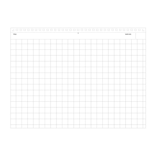 Mnemosyne A4 Wiro Notebook 5mm Grid - Laywine's