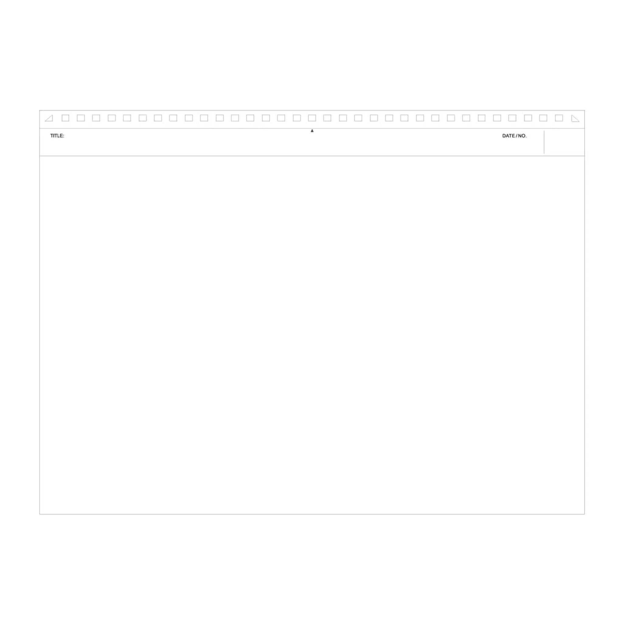 Mnemosyne A4 Wiro Notebook Blank - Laywine's