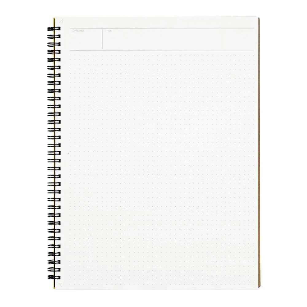 Mnemosyne A4 Wiro Notebook Dot Grid - Laywine's