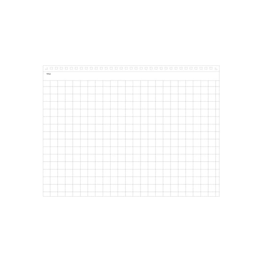 Mnemosyne A5 Wiro Notebook 5mm Grid - Laywine's