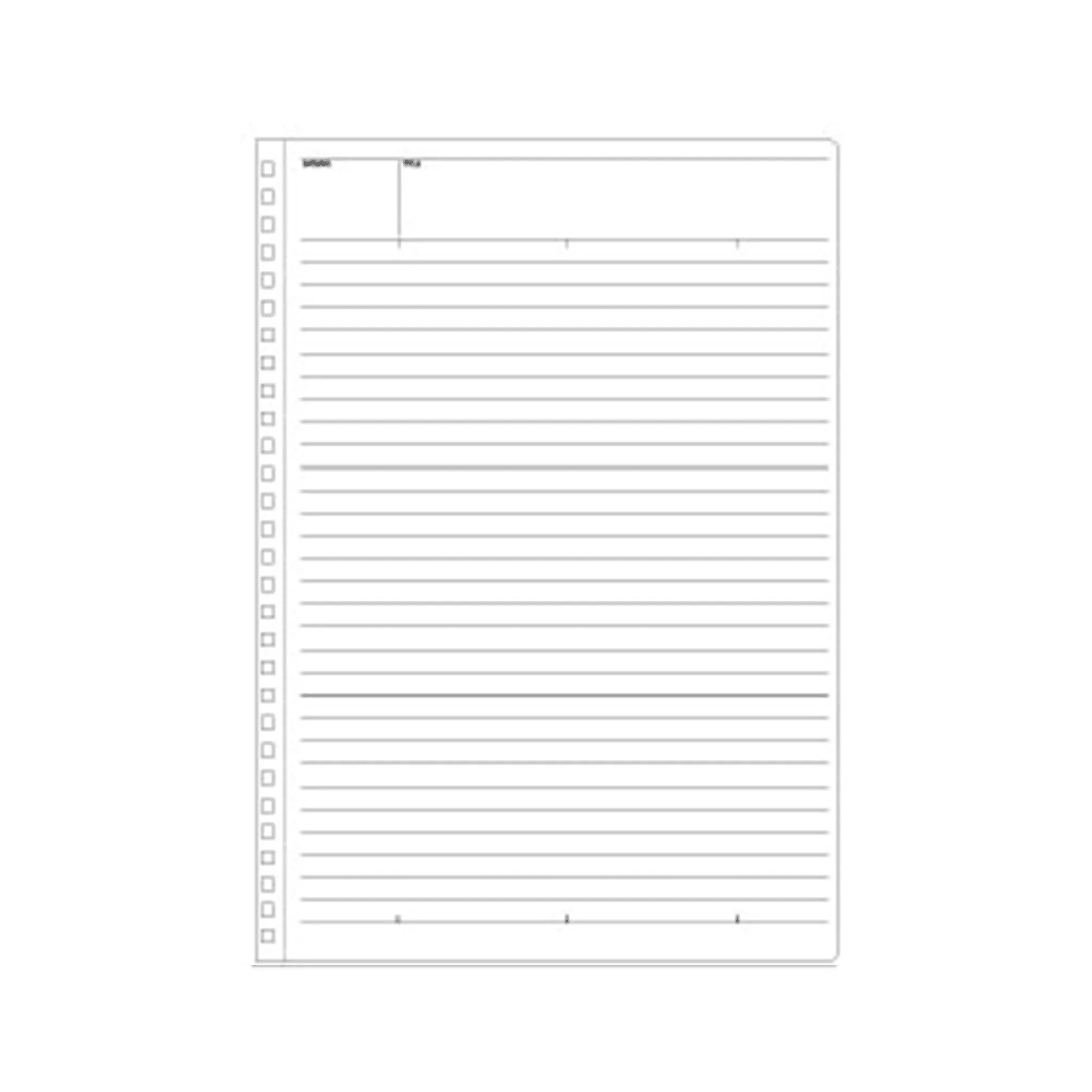 Mnemosyne A5 Wiro Notebook 7mm Lined - Laywine's