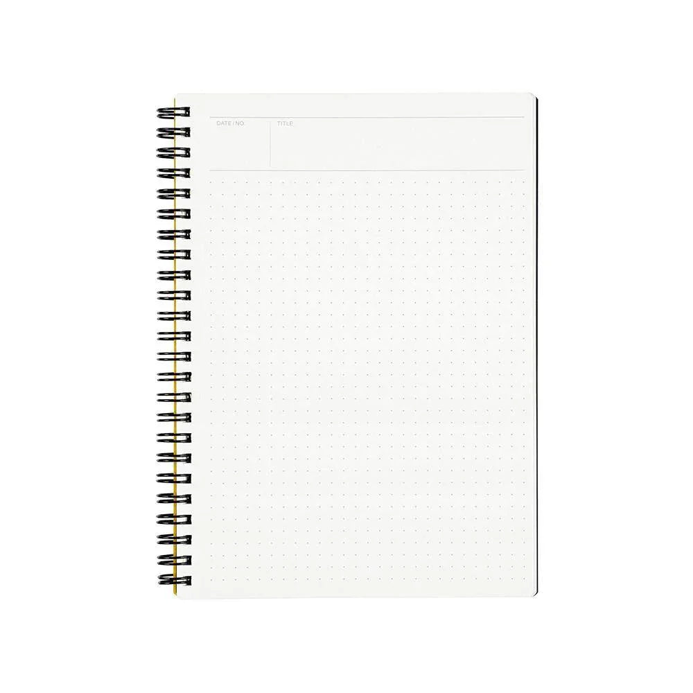 Mnemosyne A5 Wiro Notebook Dot Grid - Laywine's