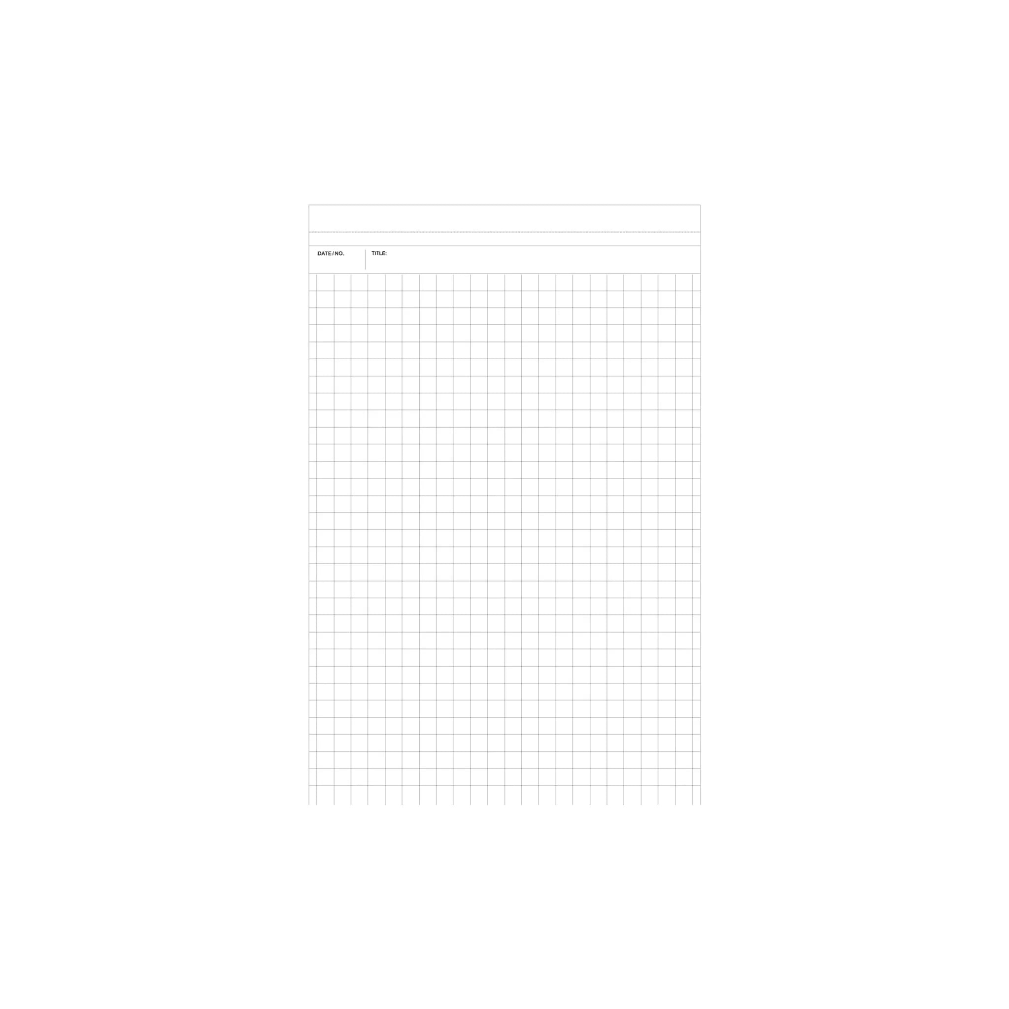 Mnemosyne A7 Memo Pad 5mm Grid - Laywine's