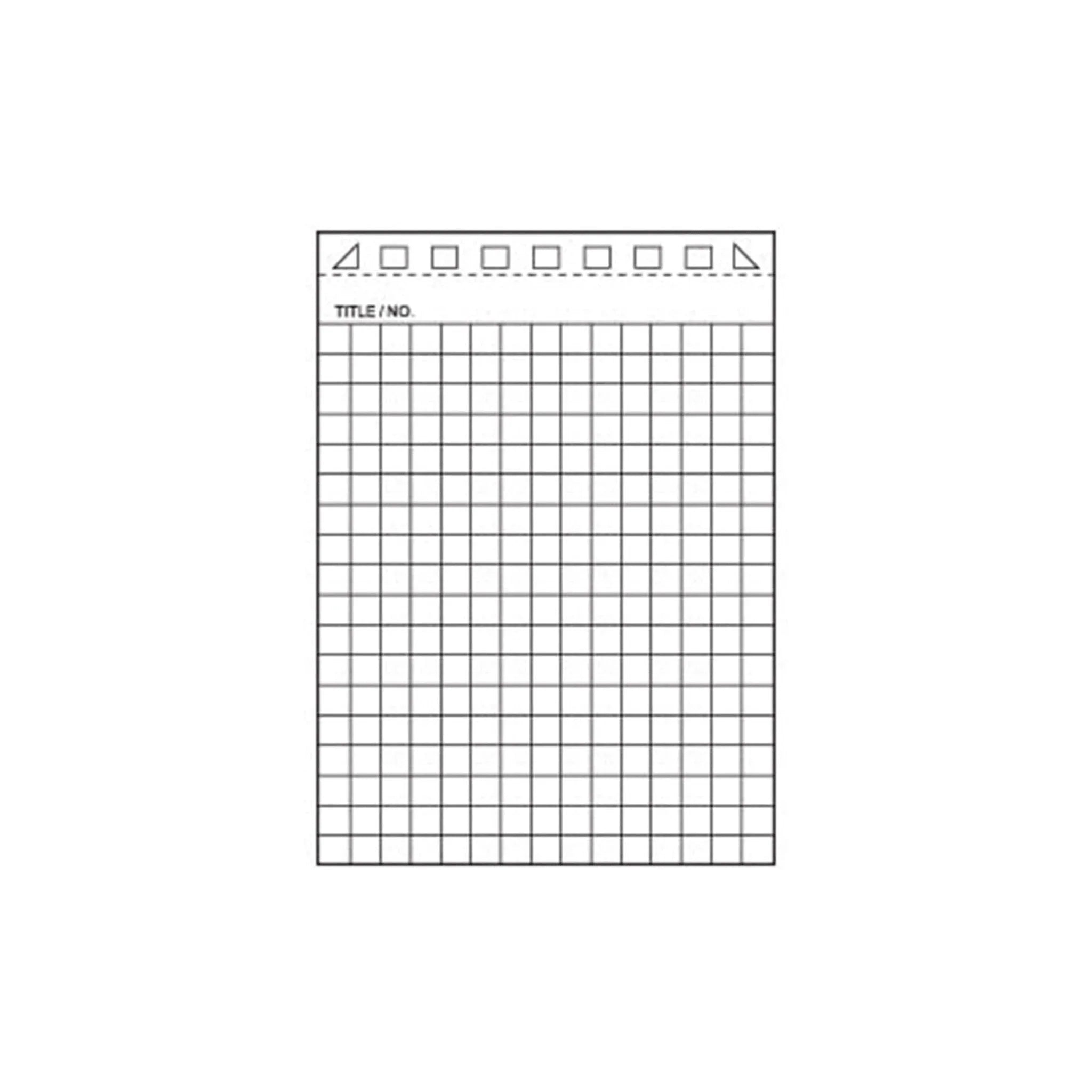 Mnemosyne A7 Wiro Memo Pad 5mm Grid - Laywine's