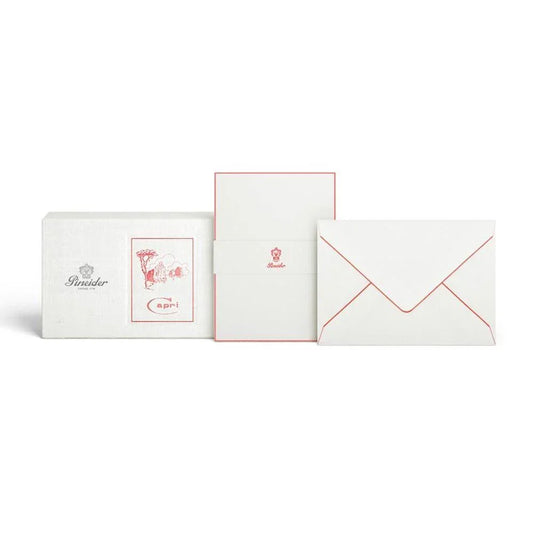 Pineider Capri Box of 12 Cards and Envelopes Form. 20 - Laywine's
