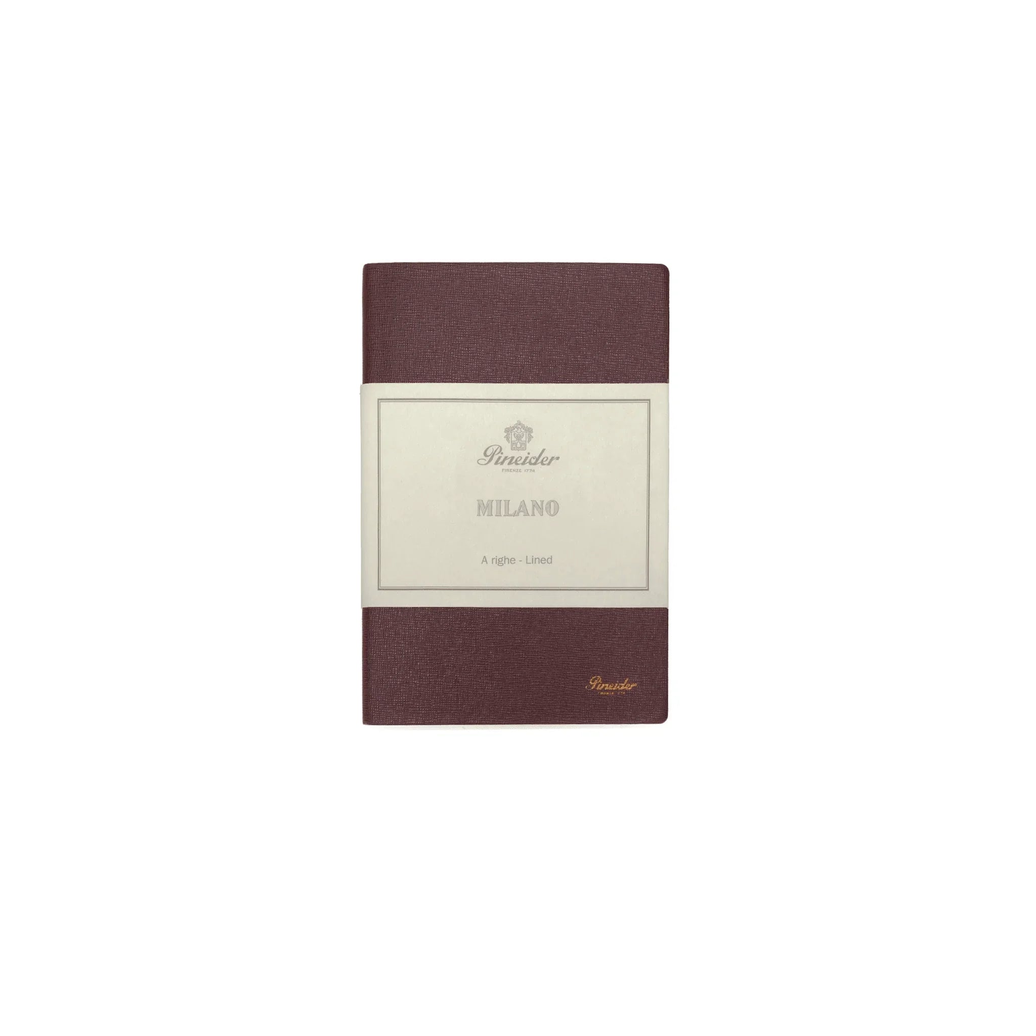 Pineider Milano Leather Laid Notebook Small - Laywine's