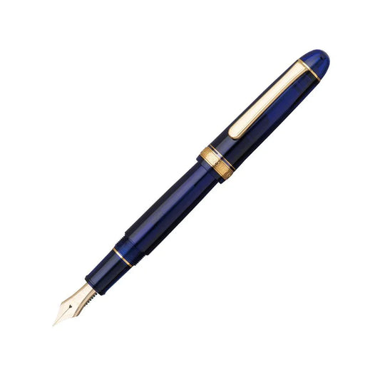 Platinum #3776 Century Chartres Blue Fountain Pen - Laywine's