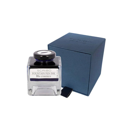 Scribo Blu Cosmico Ink Bottle 90ml - Laywine's