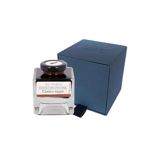 Scribo Classico Seppia Ink Bottle 90ml - Laywine's