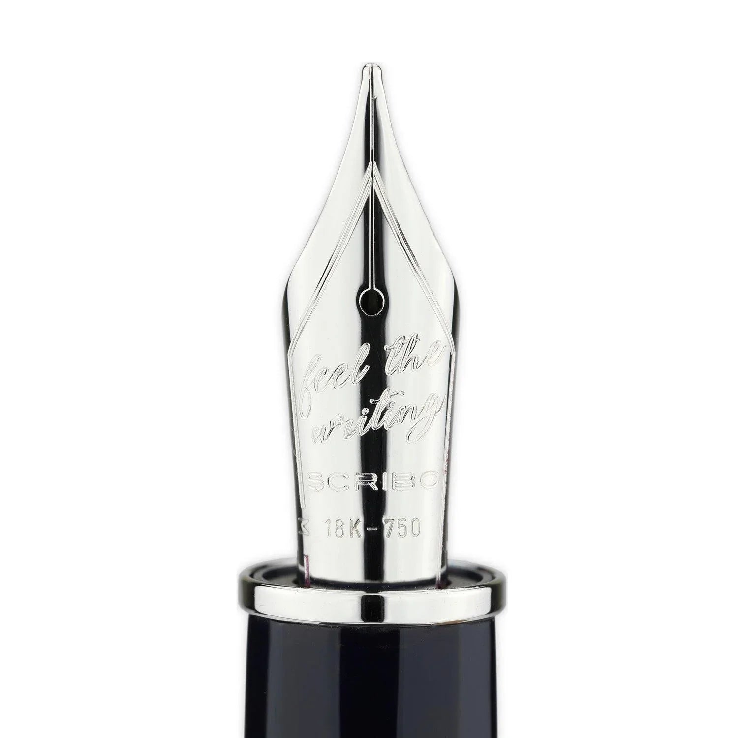 Scribo Feel Blue Black Fountain Pen - Laywine's