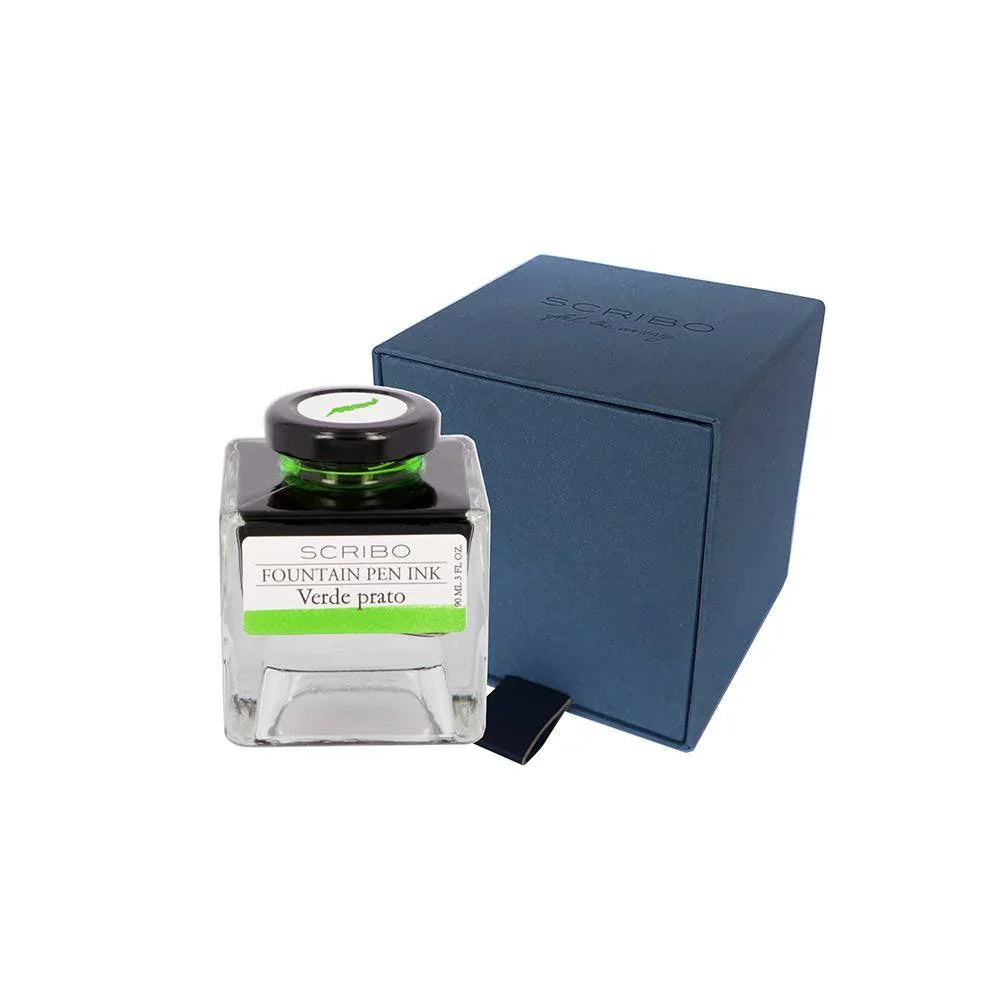 Scribo Verde Prato Ink Bottle 90ml - Laywine's