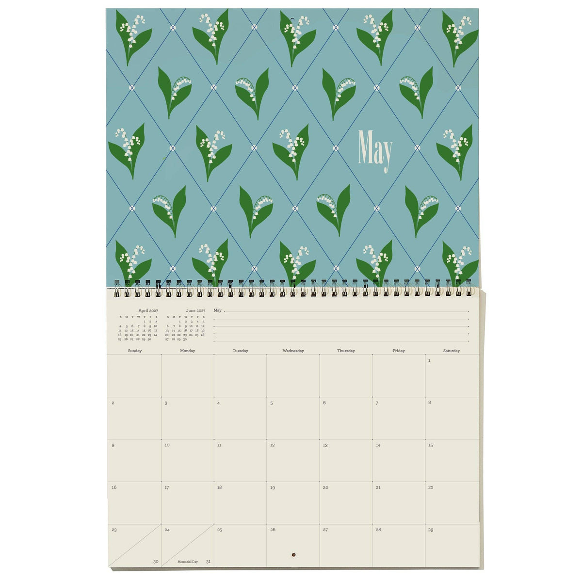 Snow & Graham 2027 Write-On Calendar, view 7