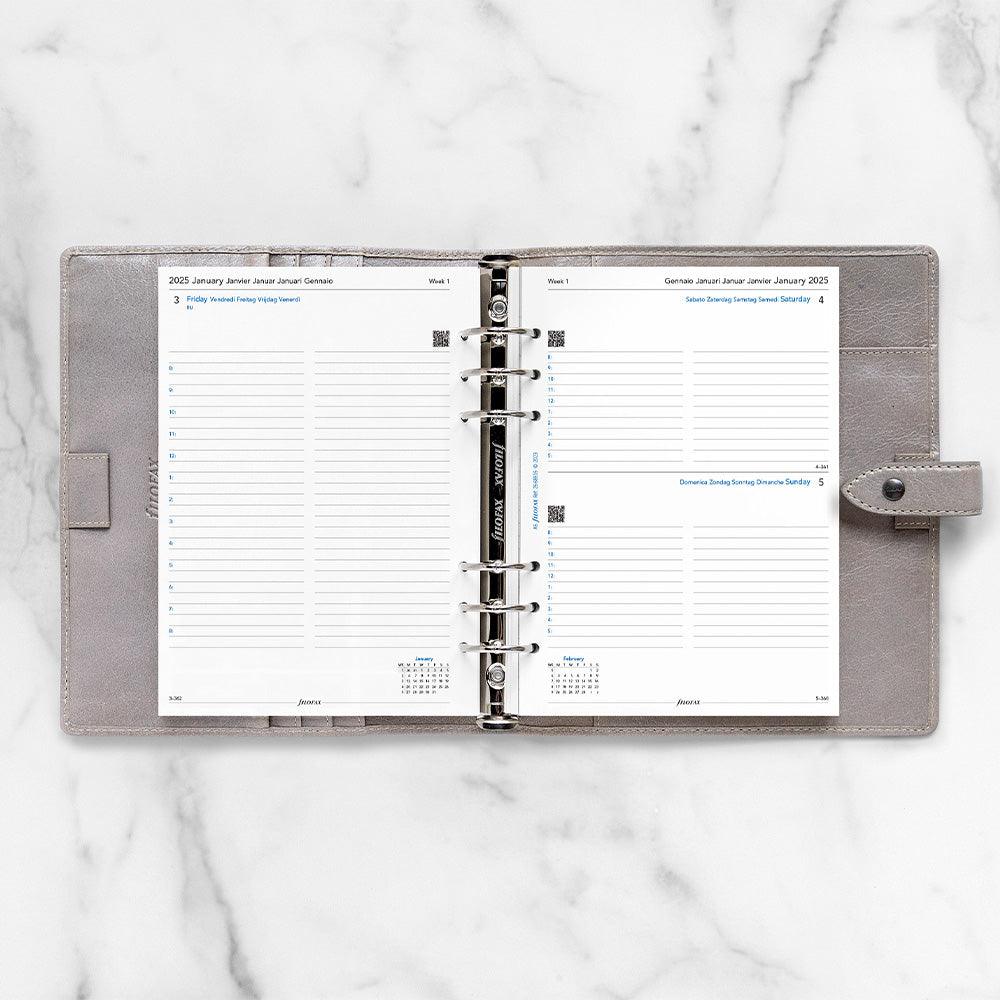 Filofax A5 Day per Page,  2025