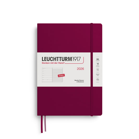 Leuchtturm1917 Weekly Planner & Notebook Composition (B5) 2026