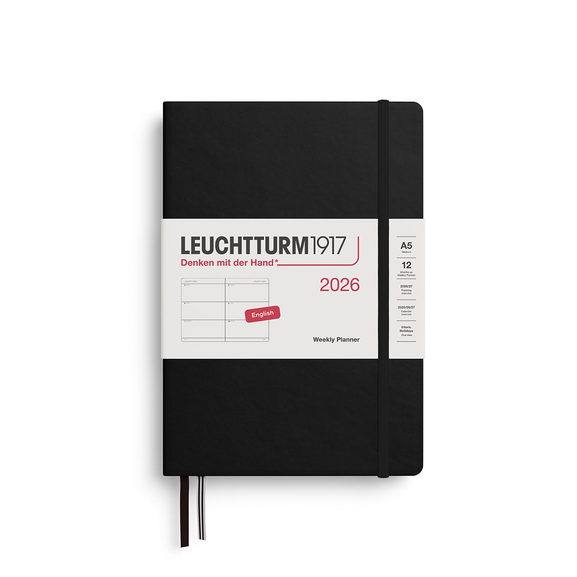 Leuchtturm1917 Weekly Planner Medium (A5) 2026