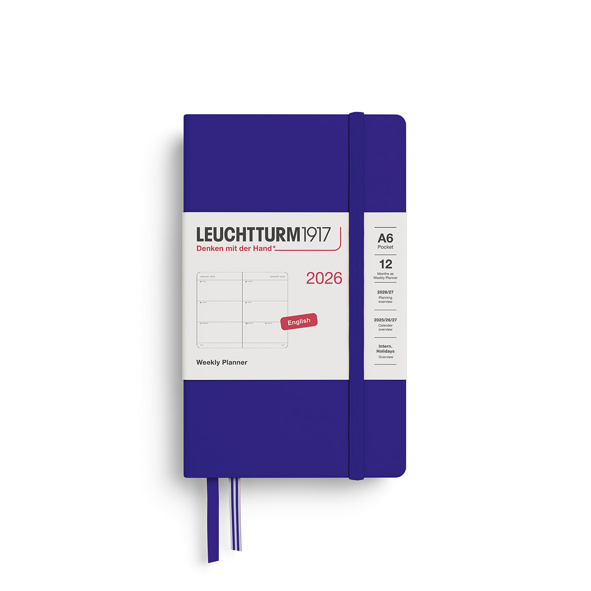 Leuchtturm1917 Weekly Planner Pocket (A6) 2026
