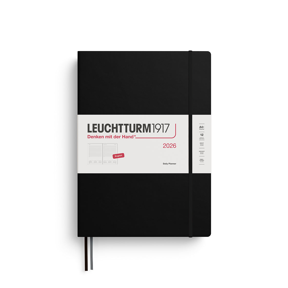 Leuchtturm1917 Daily Planner Master (A4+) 2026