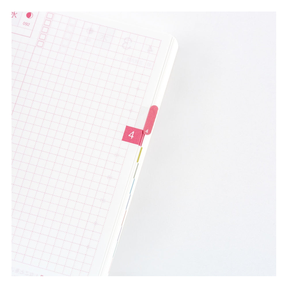 Hobonichi TSUKI no IRO: Index Stickers