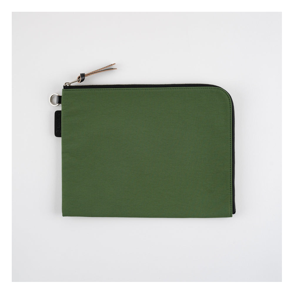 Hobonichi Tragen Flat Pouch for A5 Size (Green)