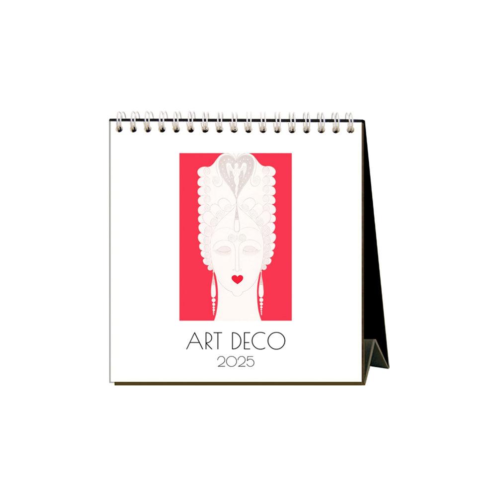 Found Image Press Art Deco Desk Calendar 2025