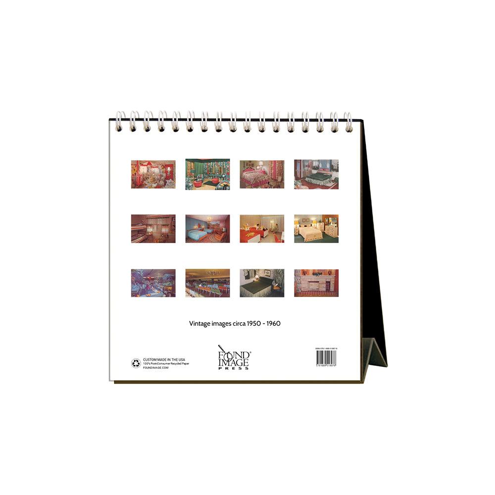 Found Image Press Bad Interiors Desk Calendar 2025