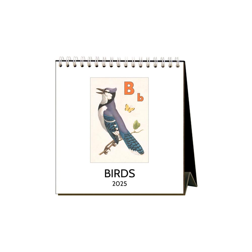 Found Image Press Birds Desk Calendar 2025