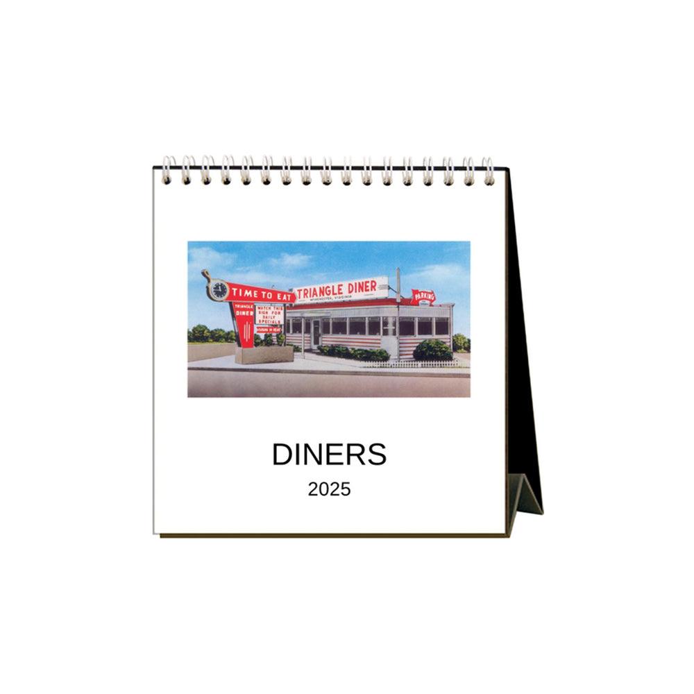 Found Image Press Diners Desk Calendar 2025