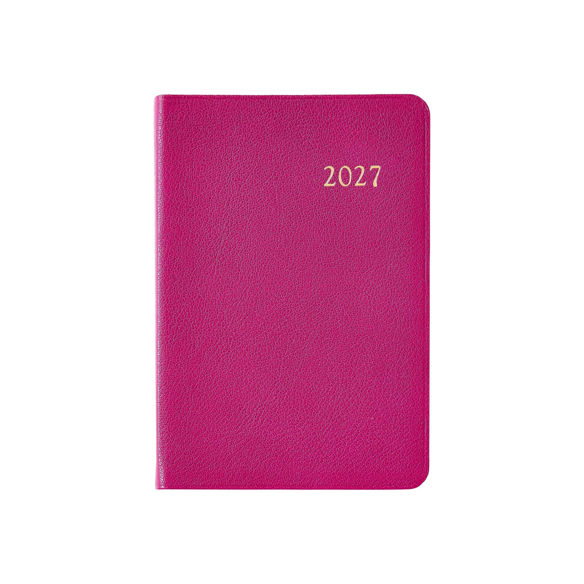Graphic Image 2027 Daily Journal Goatskin Leather