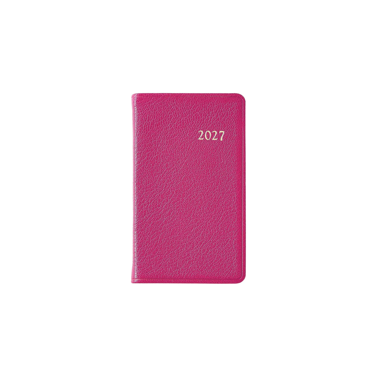 Graphic Image 2027 5" Pocket Datebook Goatskin Leather