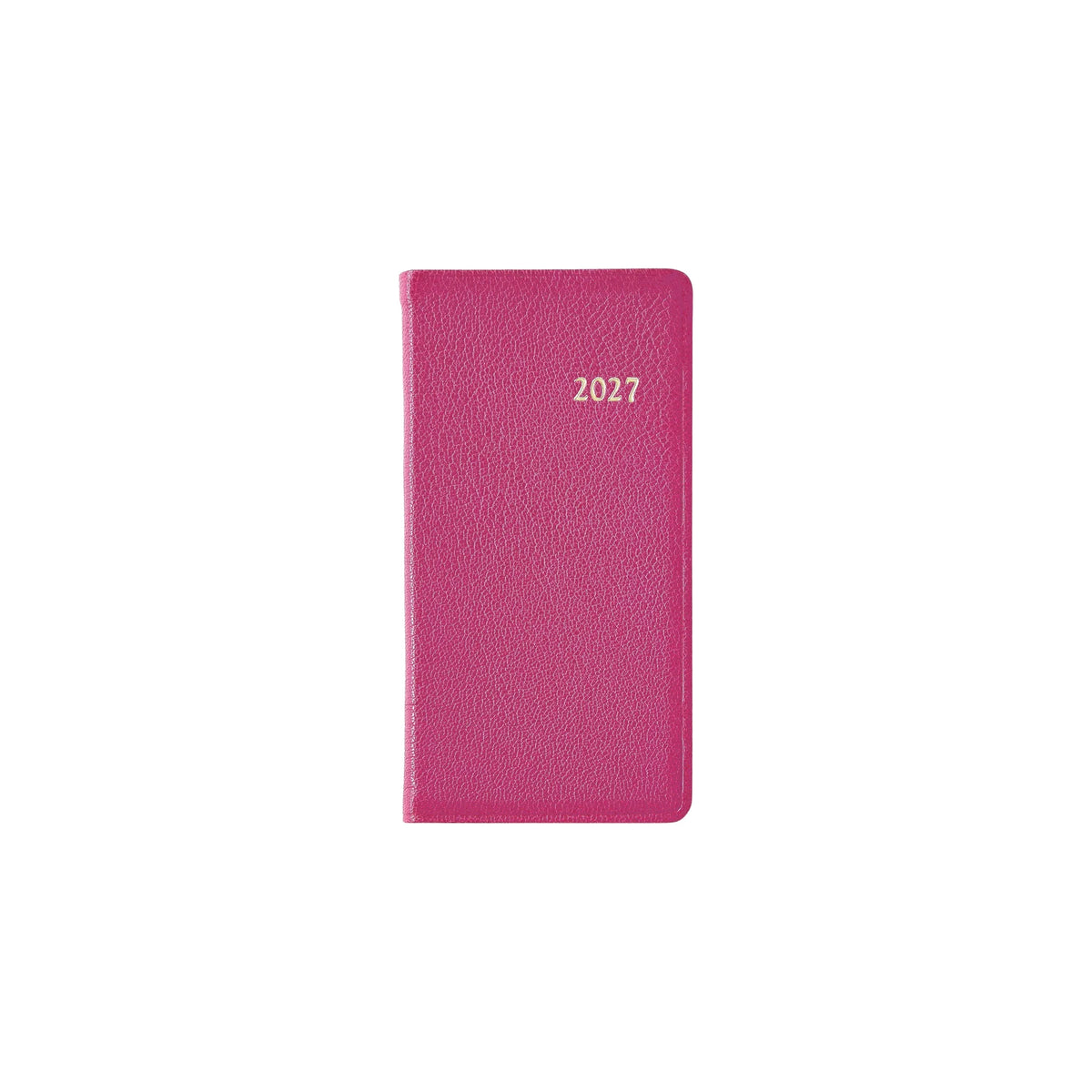 Graphic Image 2027 6" Pocket Datebook Goatskin Leather