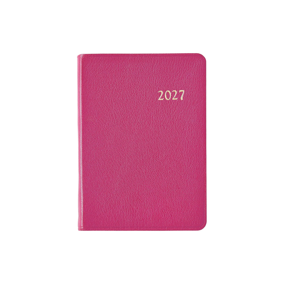 Graphic Image 2027 Weekly Notebook Goatskin Leather