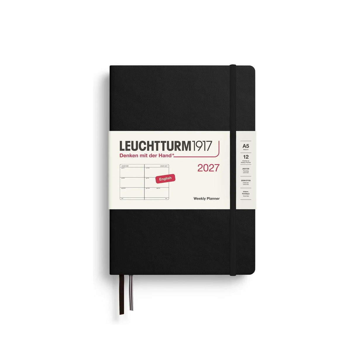 Leuchtturm1917 Weekly Planner Medium (A5) 2027
