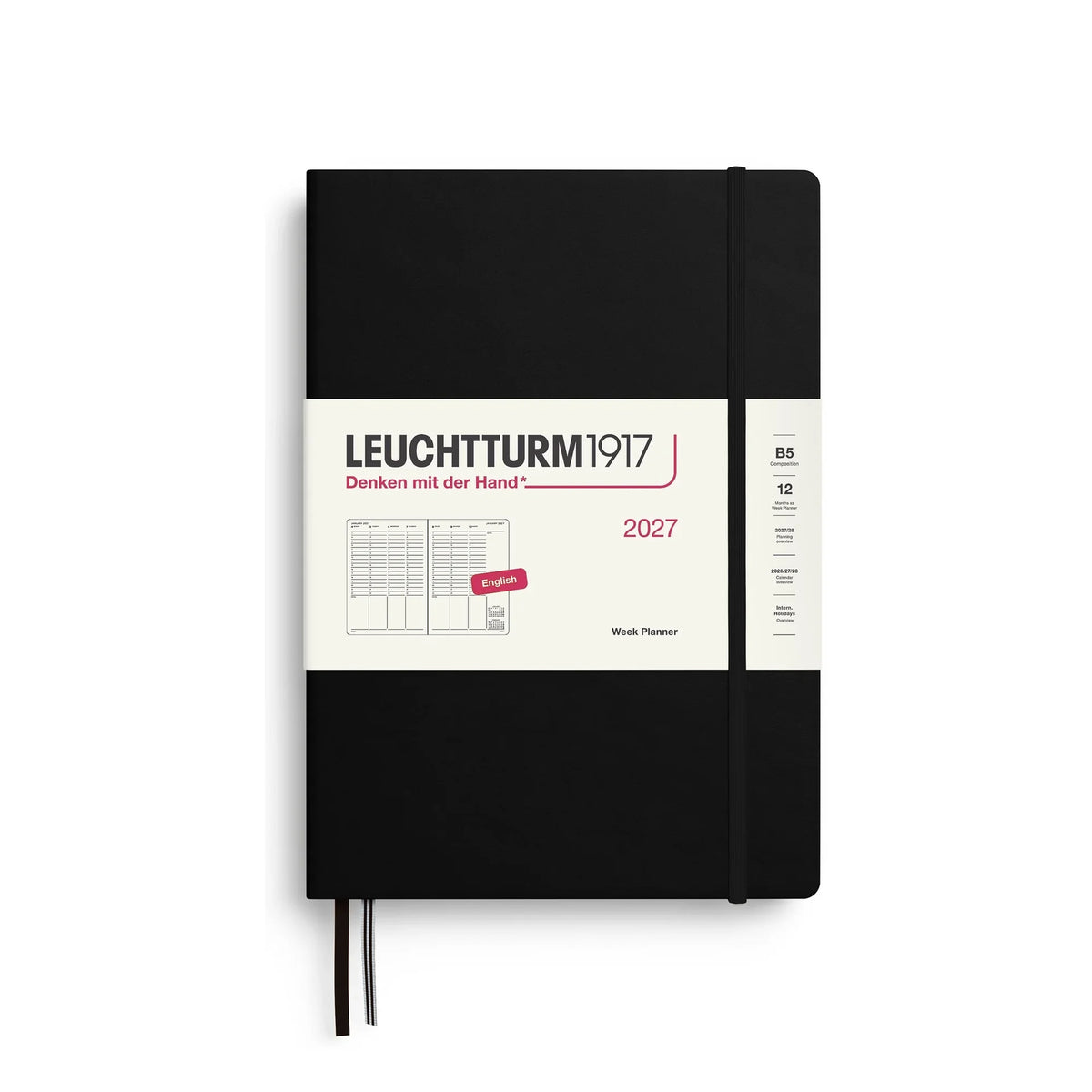 Leuchtturm1917 Week Planner Composition (B5) 2027