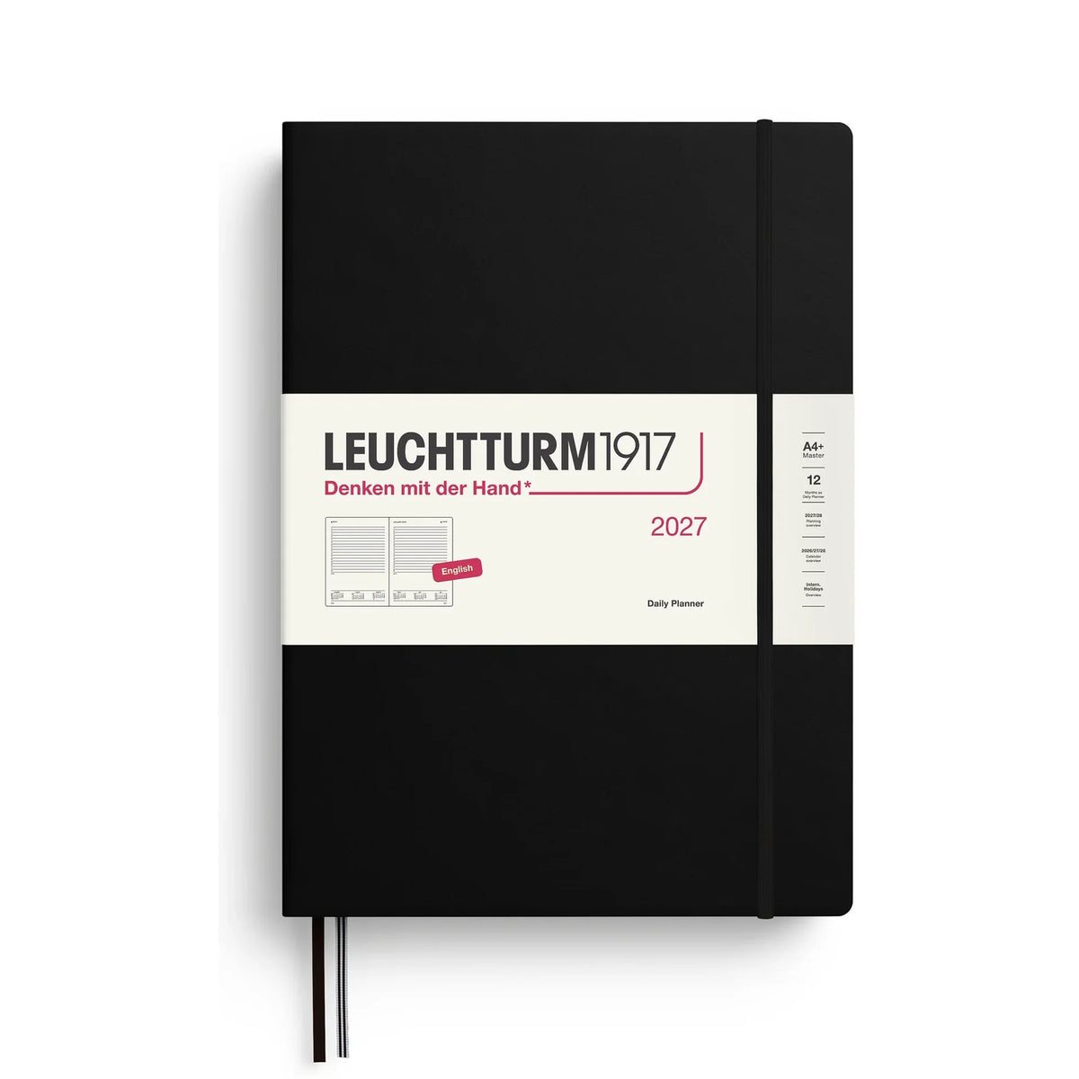 Leuchtturm1917 Daily Planner Master (A4+) 2027