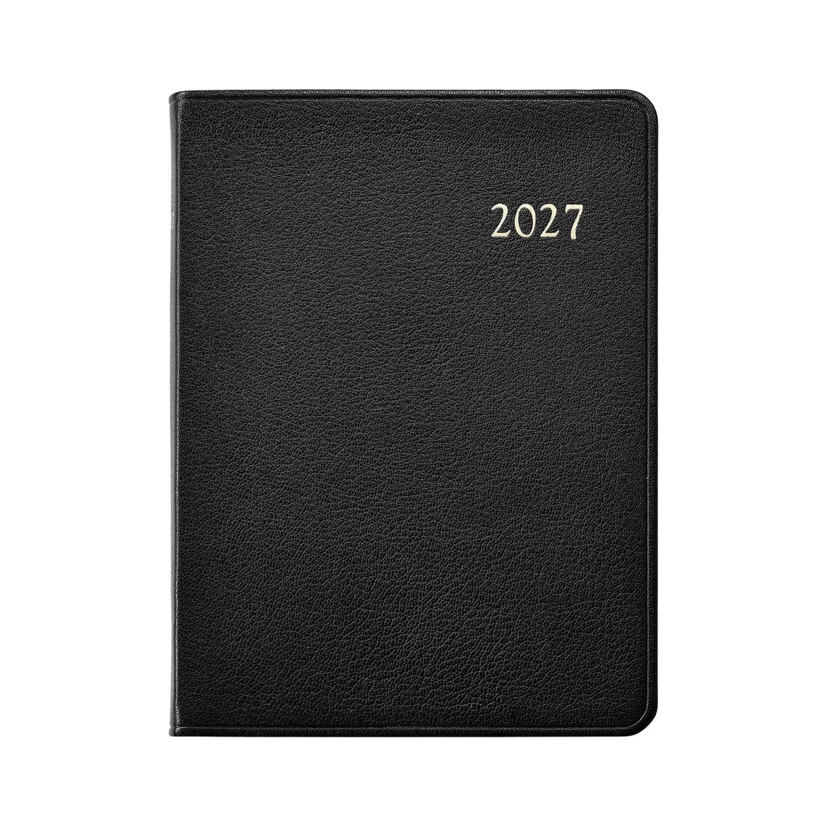 Graphic Image 2027 Desk Diary Goatskin Leather