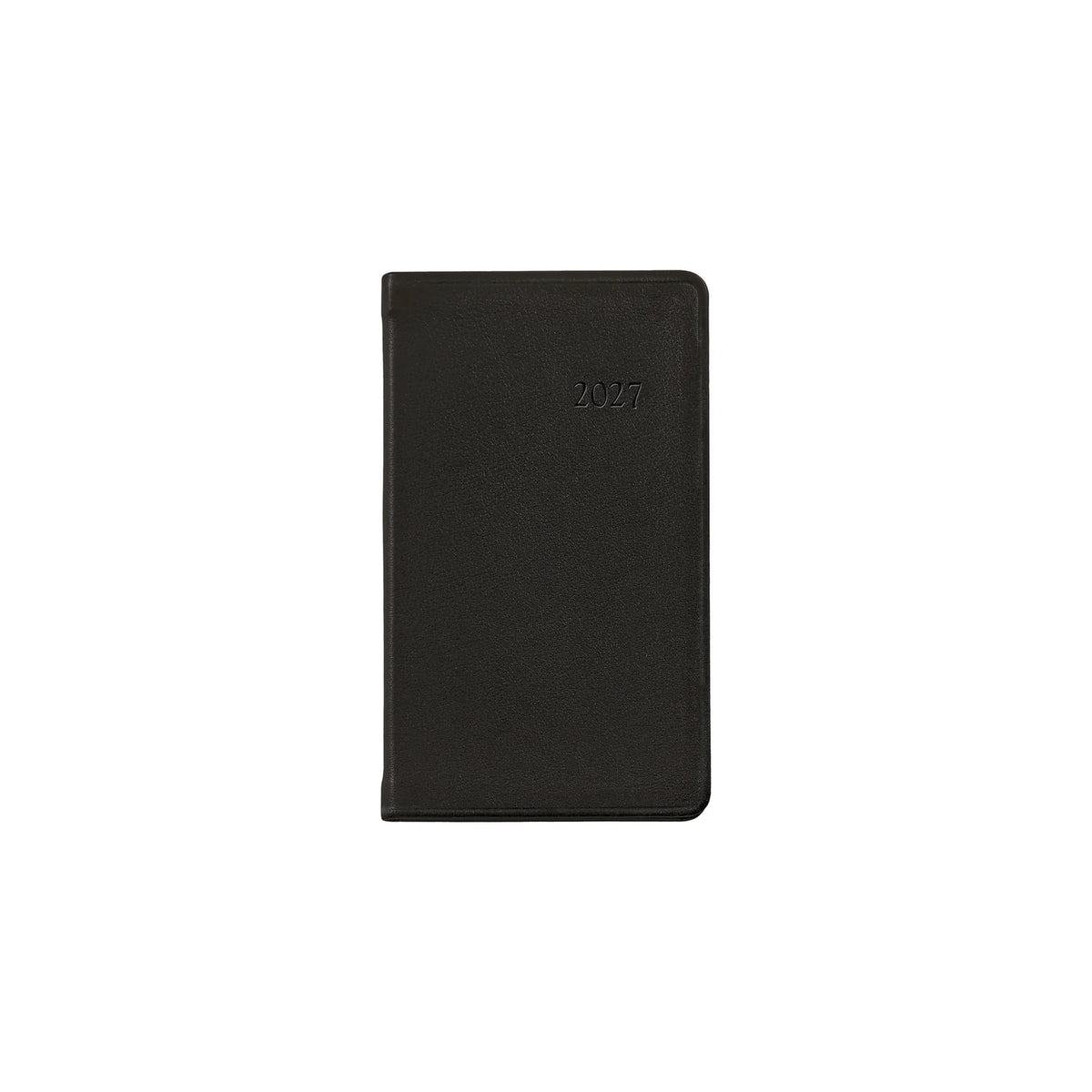 Graphic Image 2027 5" Pocket Datebook Traditional Leather