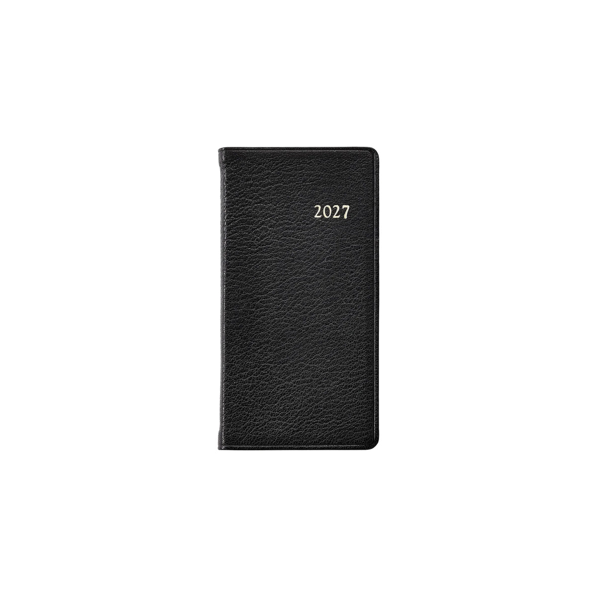 Graphic Image 2027 6" Pocket Datebook Goatskin Leather