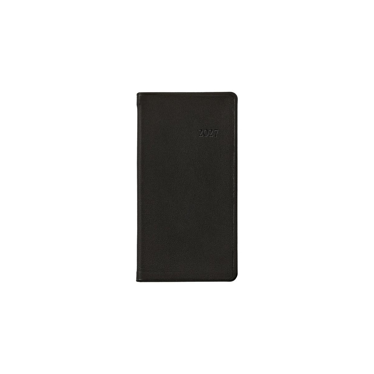 Graphic Image 2027 6" Pocket Datebook Traditional Leather