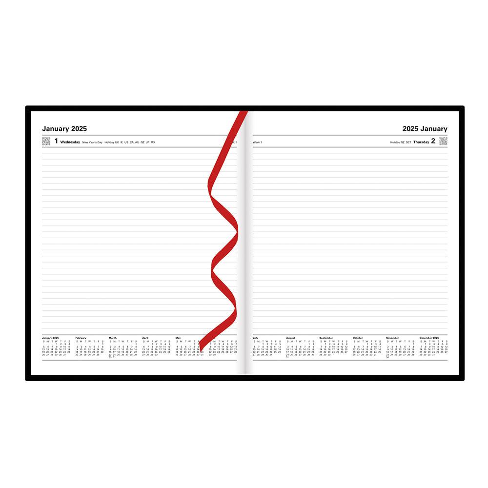 Letts Standard Quarto Day per Page 2025 "10Y"