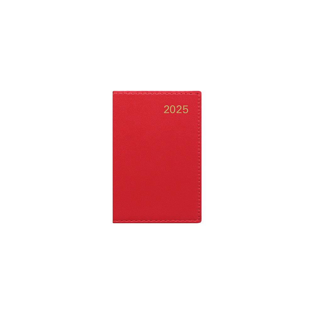 Letts Belgravia Pocket Week to View 2025, Red "33ERD"