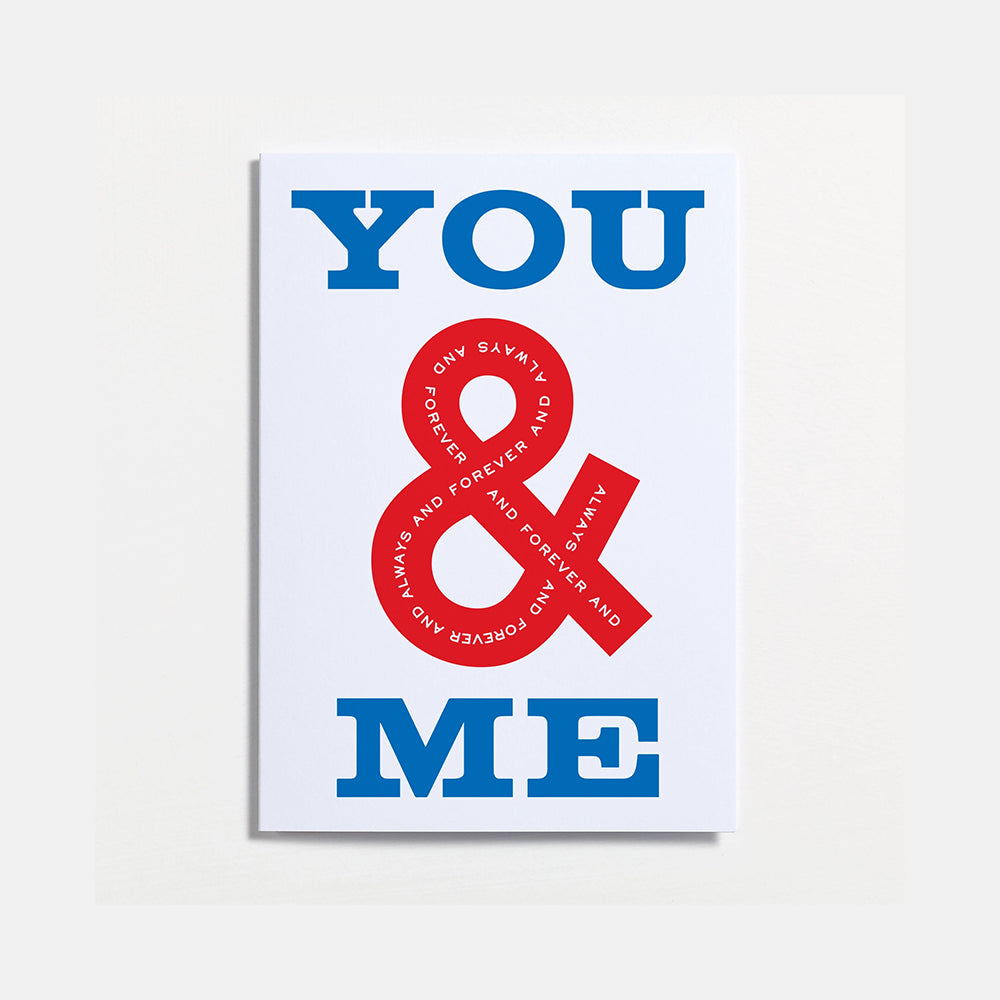 Crispin Finn You & Me Forever Card