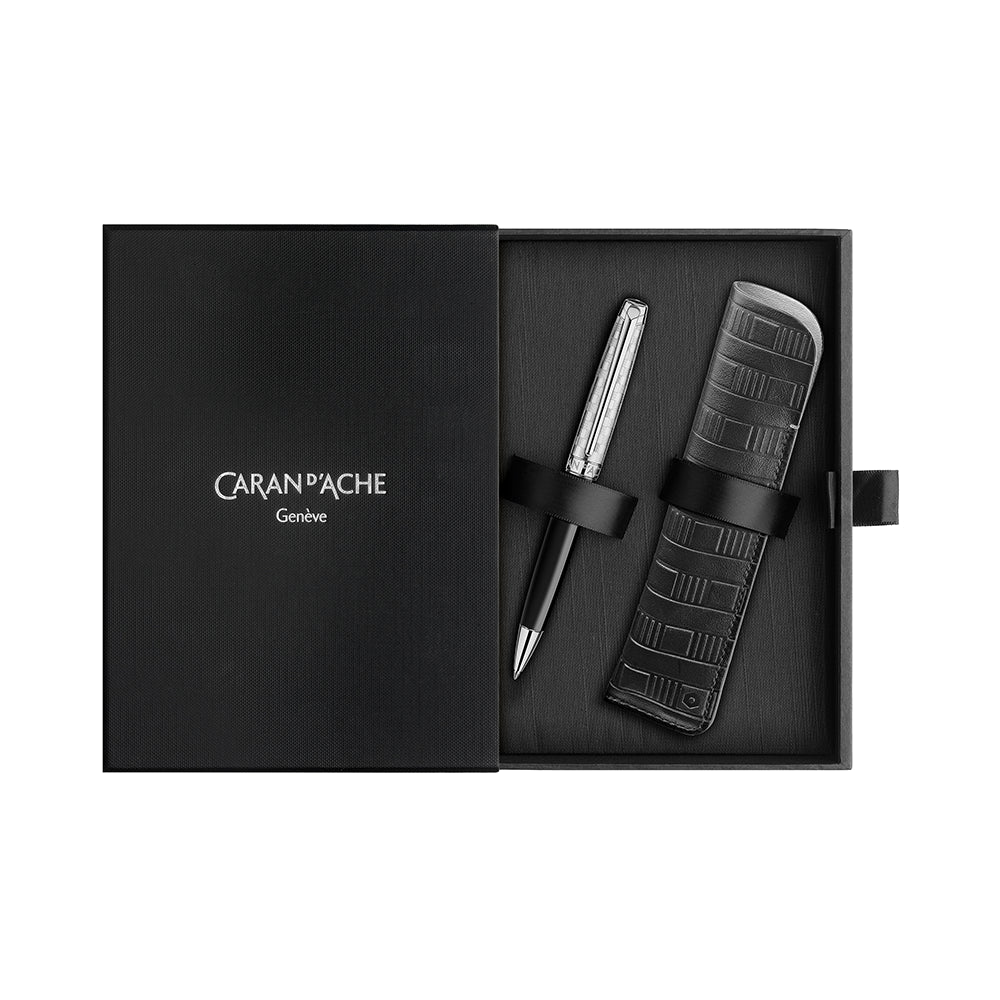 Caran d'Ache Léman Damier Special Edition Ballpoint Pen