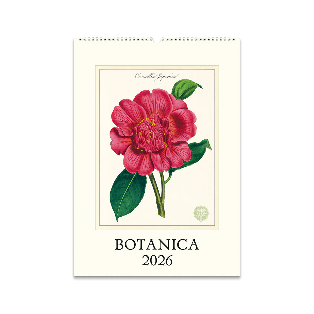 Cavallini Botanica Wall Calendar 2026