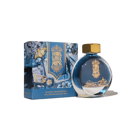 Ferris Wheel Press Bluebell Brushstrokes Ink Bottle 38ml