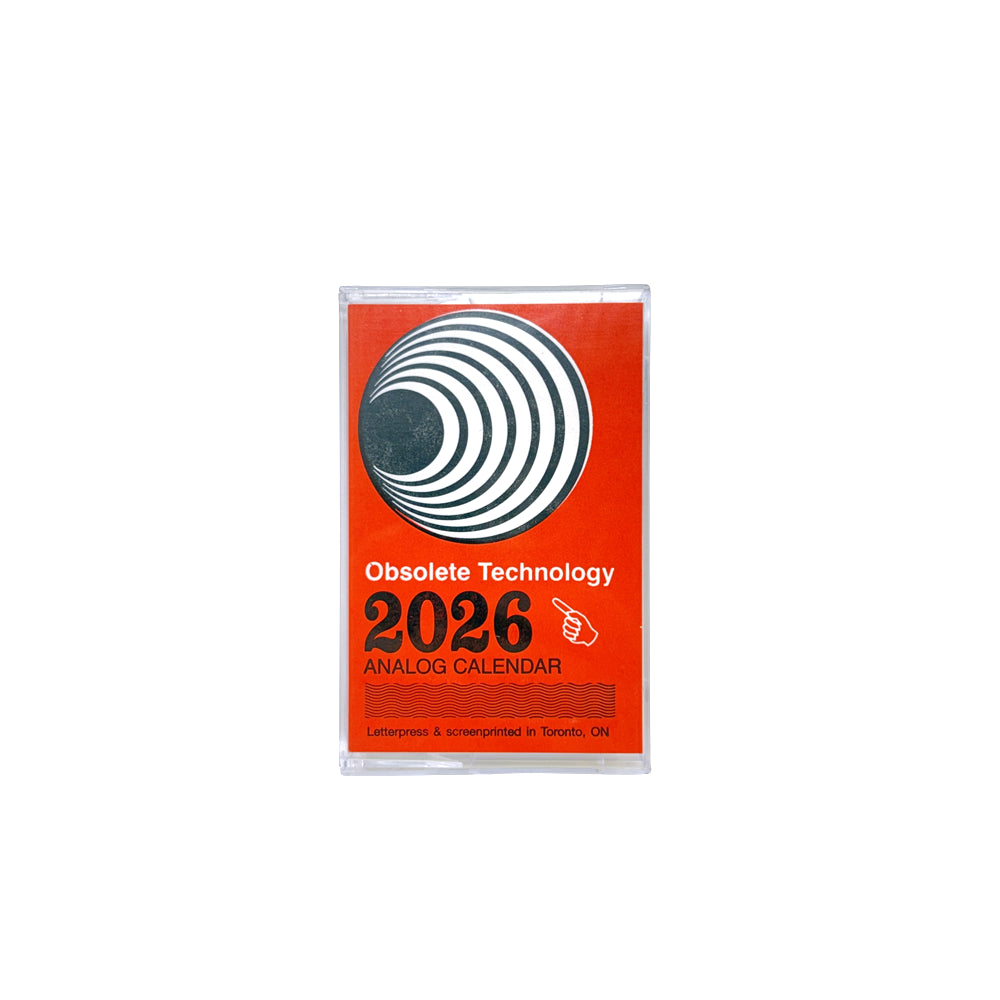 Flycatcher Press Obsolete Desk Calendar 2026