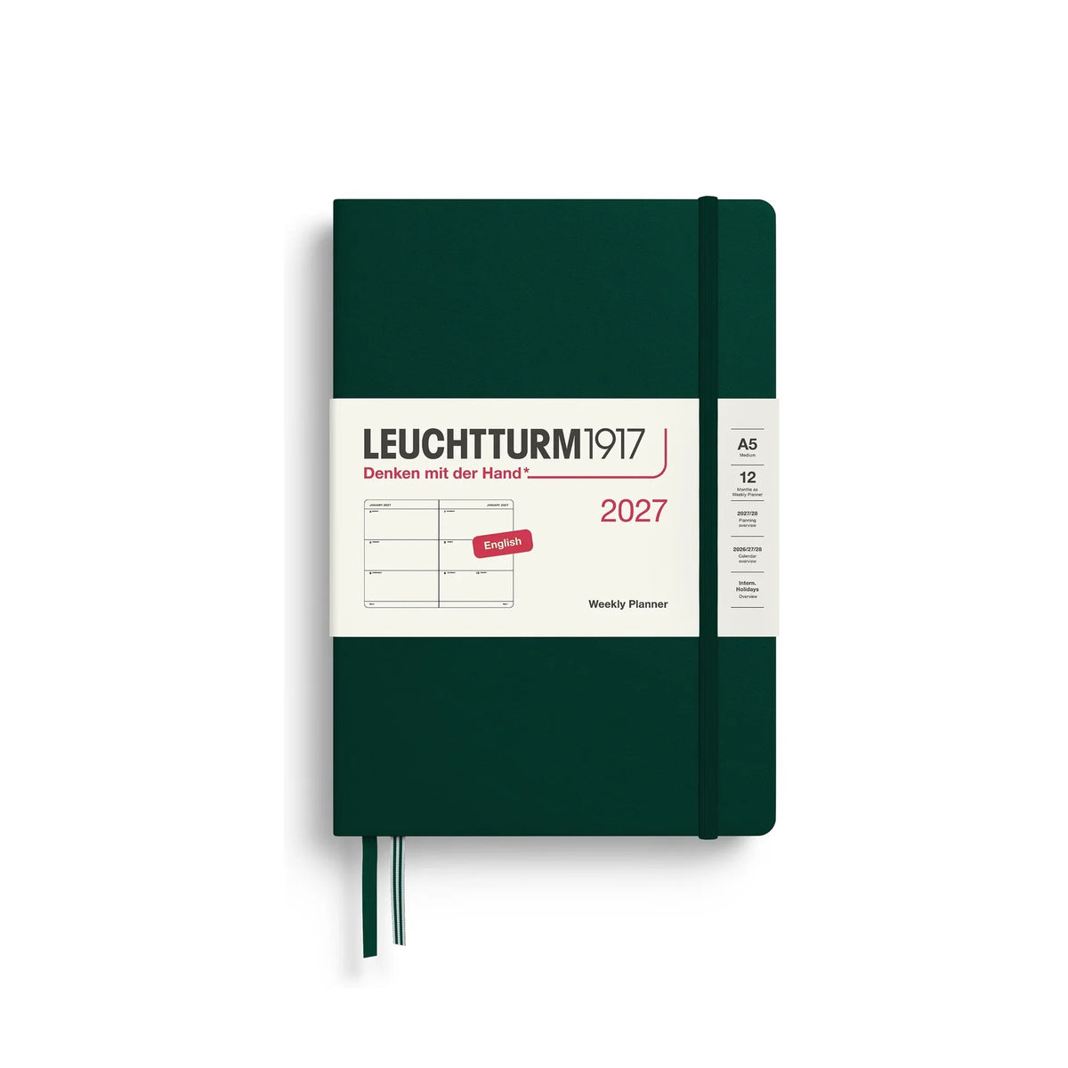Leuchtturm1917 Weekly Planner Medium (A5) 2027