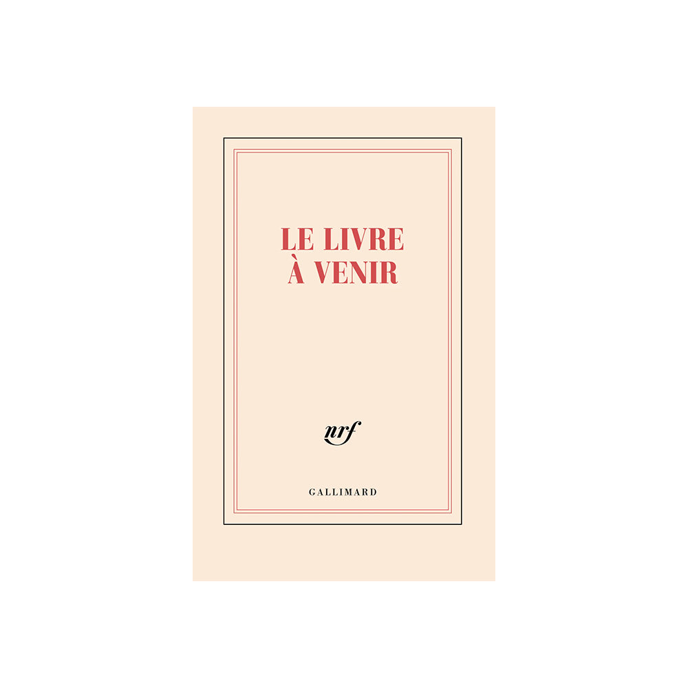 Gallimard "Le livre à venir" Notebook
